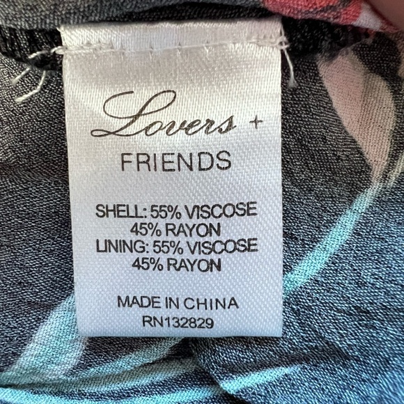 Lovers And Friends Kayla Floral-Print Wrap Maxi Dress Size small - Picture 13 of 16